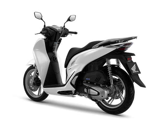 Honda SH160i Trắng Đen Cao Cấp